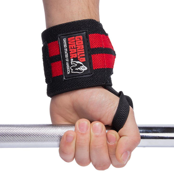 Wrist Wraps PRO - Schwarz/Rot