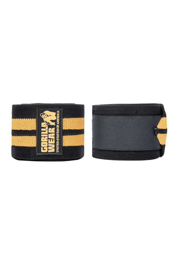 Knee Wraps Schwarz/Gold - 250cm