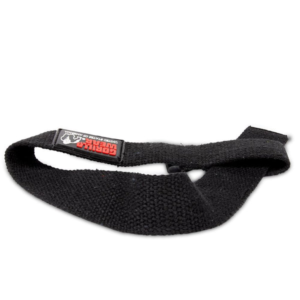Non-Padded Lifting Straps - Schwarz