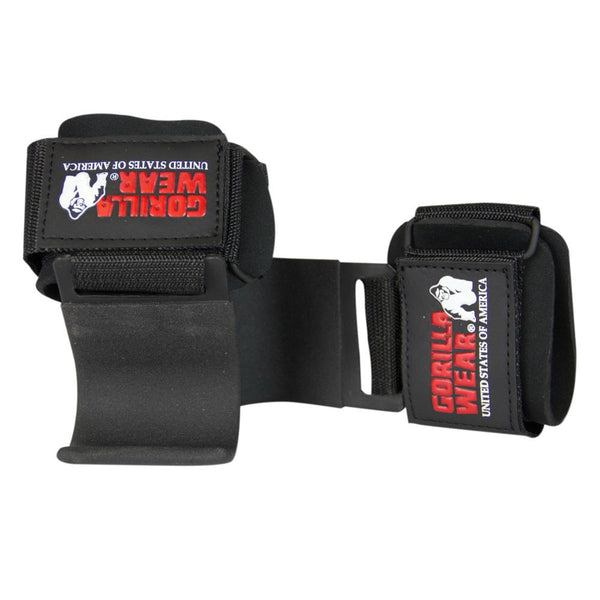 Weight Lifting Hooks - Schwarz