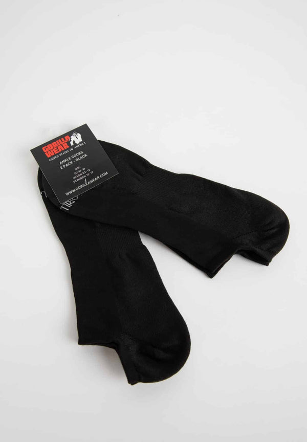 Ankle Socken Schwarz - 2 Paar