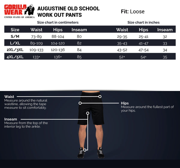 Augustine Old School Pants - Grau