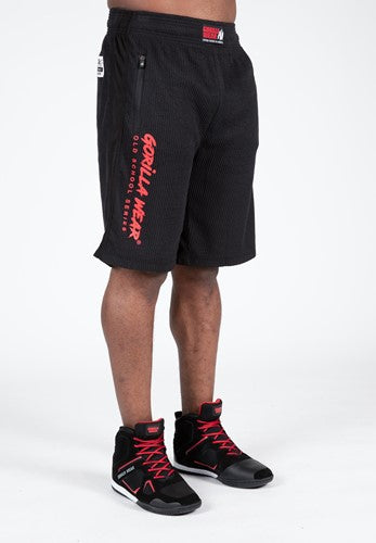 Augustine Old School Shorts - Schwarz/Rot