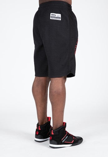 Augustine Old School Shorts - Schwarz/Rot