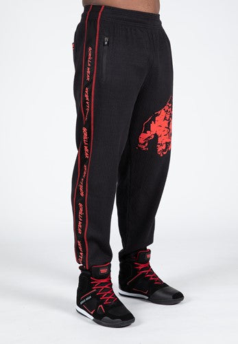 Buffalo Old School Workout Pants - Schwarz/Rot