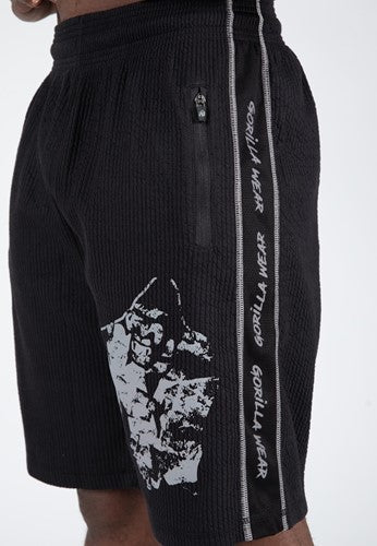 Buffalo Old School Workout Shorts -Schwarz/Grau