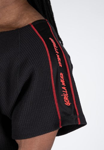 Buffalo Old School Workout Top - Schwarz/Rot