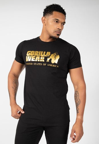 Classic T Shirt - Schwarz/Gold