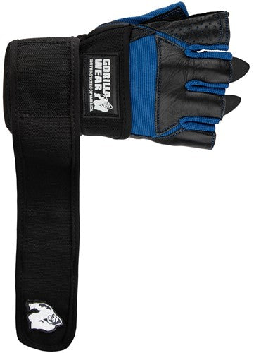 Dallas Wrist Wrap Gloves - Blau