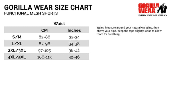 Functional Mesh Shorts - Schwarz/Rot