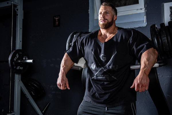 Sheldon Work Out Top - Schwarz