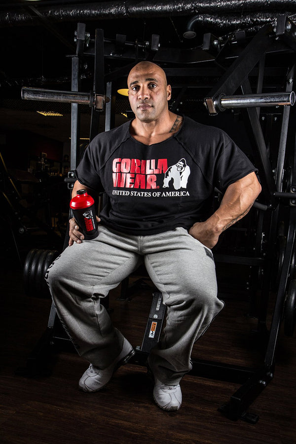 Classic Work Out Top - Schwarz