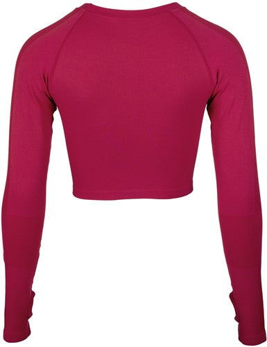 Hilton Seamless Long Sleeve - Fuchsia
