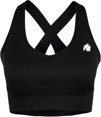 Hilton Seamless Sports Bra - Schwarz