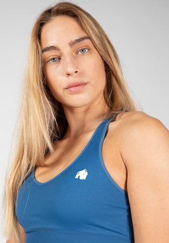 Hilton Seamless Sports Bra - Blau