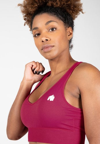 Hilton Seamless Sports Bra - Fuchsia