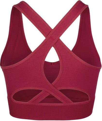 Hilton Seamless Sports Bra - Fuchsia