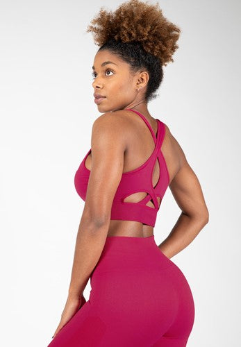 Hilton Seamless Sports Bra - Fuchsia
