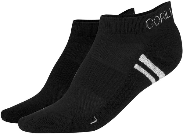 Quarter Socken Schwarz - 2 Paar