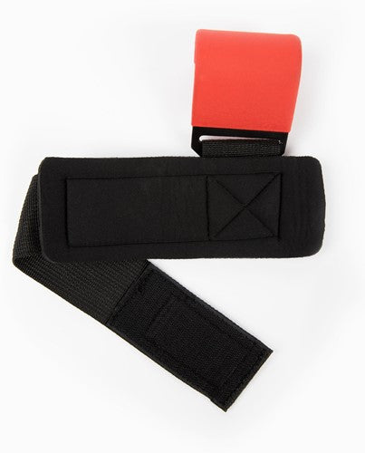 Weight Lifting Hooks - Schwarz/Rot