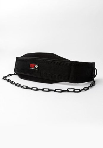 Gorilla Wear Nylon Dip Belt - Schwarz