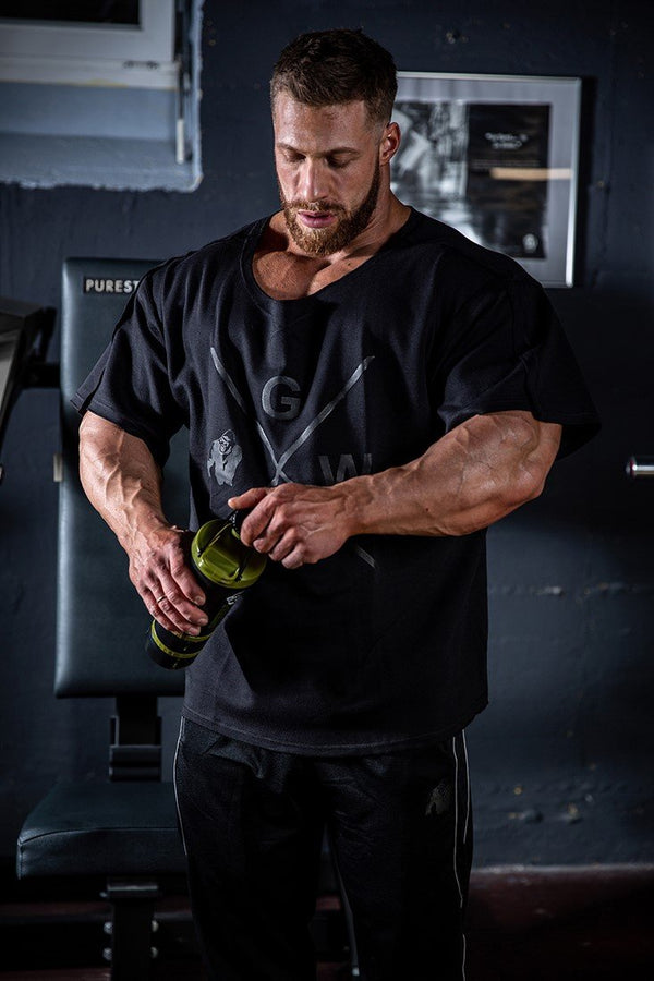 Sheldon Work Out Top - Schwarz