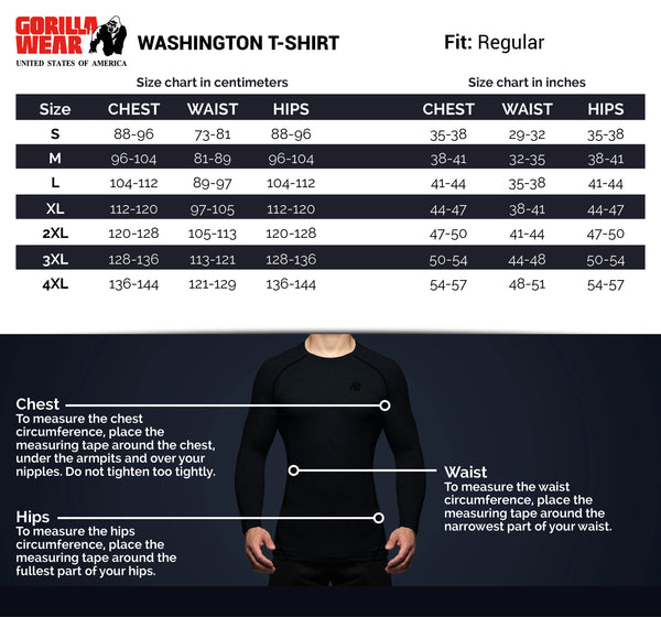 Washington T-Shirt - Grau