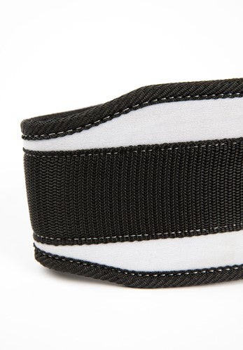 4 Inch Women’s Lifting Belt – Schwarz/Weiß