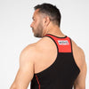 Wallace Tank Top - Schwarz/Rot