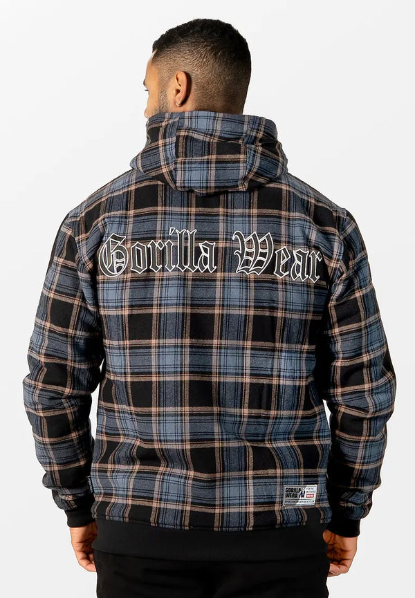 Kenton Jacke - Schwarz/Blau