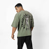 Russell Oversized T-Shirt - Grün