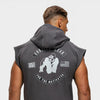 Huntley Sleeveless Hoodie - Grau