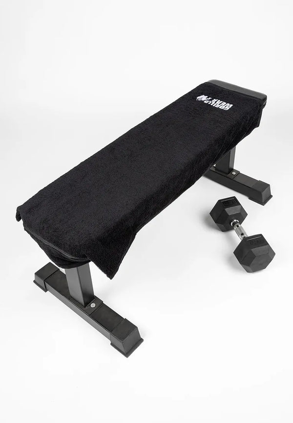 Zip Pocket Gym Towel - Schwarz