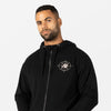 Scofield Zipped Hoodie - Schwarz