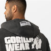 Classic Oversized Zipped Hoodie - Grau