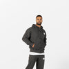 Classic Oversized Zipped Hoodie - Grau