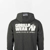 Classic Oversized Zipped Hoodie - Grau