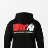 Classic Oversized Zipped Hoodie - Schwarz