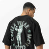 Russell Oversized T-Shirt - Schwarz