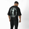 Russell Oversized T-Shirt - Schwarz