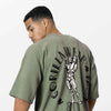 Russell Oversized T-Shirt - Grün