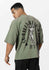 Russell Oversized T-Shirt - Grün
