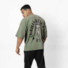 Russell Oversized T-Shirt - Grün