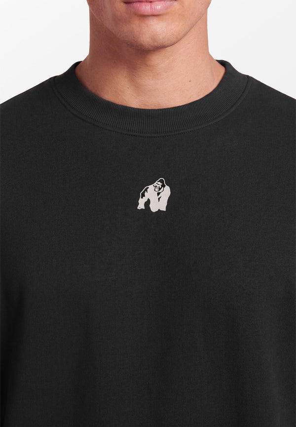Leeds Oversize Sweater Schwarz