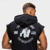Huntley Sleeveless Hoodie - Schwarz