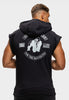 Huntley Sleeveless Hoodie - Schwarz