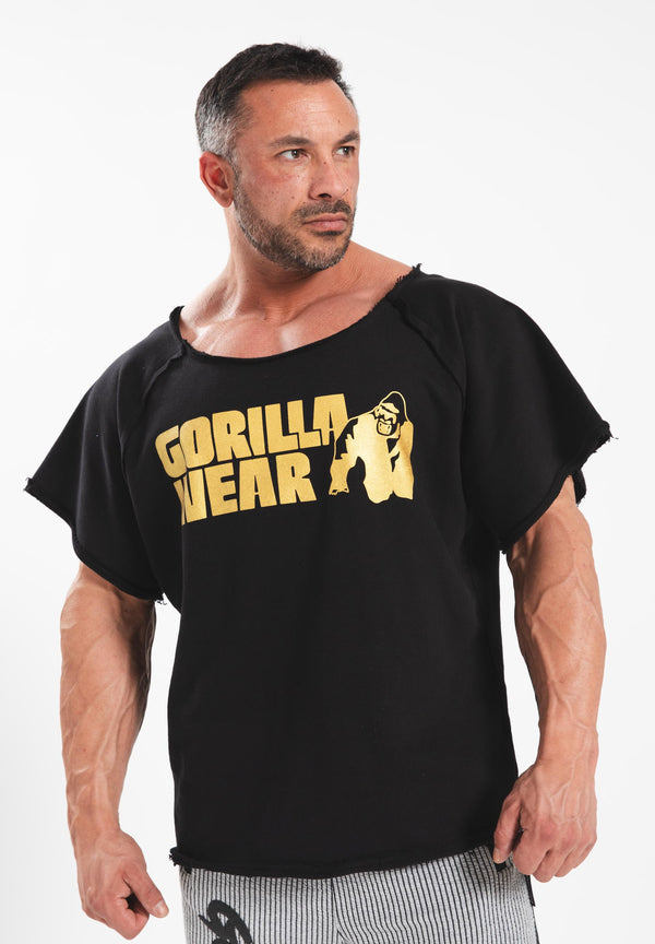 Classic Workout Top - Schwarz/Gold