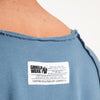 Classic Workout Top - Blau/Weiss