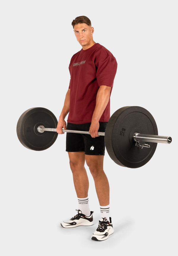 Callaway Oversized T-Shirt - Bordeaux