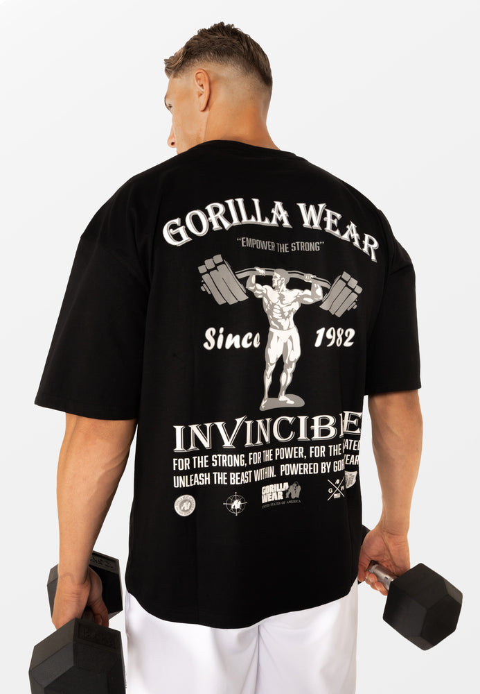 Kingston Oversized T-Shirt - Schwarz